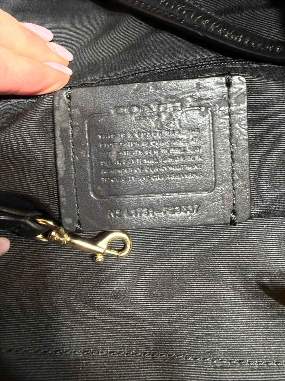 Coach Classic 2017 Lexy Black Pebble Leather Shoulder Bag Gold Hardware